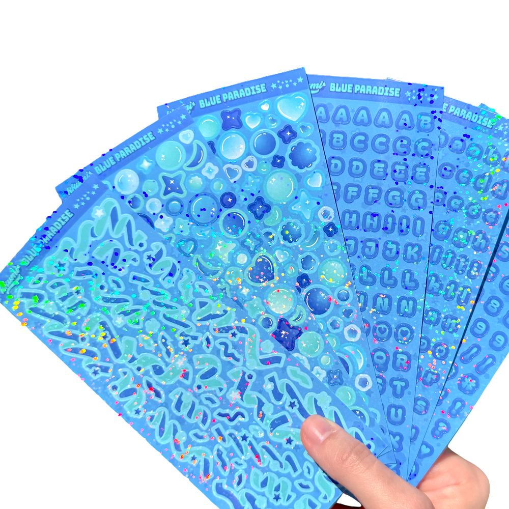 Blue Paradise Colour Pop Kit