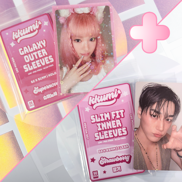 Strawberry + Galaxy Sleeve Bundle