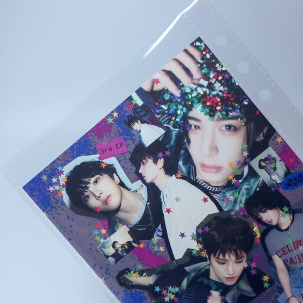 Soju Ver. 1-Pocket Clear Photocard Binder Pages